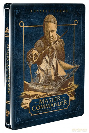 Pan i władca: Na krańcu świata (Master And Commander - The Far Side Of The World) (steelbook) [Blu-Ray 4K]+[Blu-Ray]