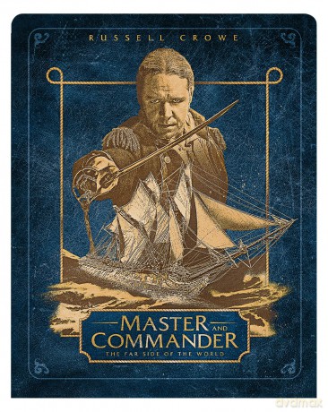 Pan i władca: Na krańcu świata (Master And Commander - The Far Side Of The World) (steelbook) [Blu-Ray 4K]+[Blu-Ray]