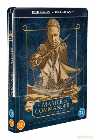 Pan i władca: Na krańcu świata (Master And Commander - The Far Side Of The World) (steelbook) [Blu-Ray 4K]+[Blu-Ray]