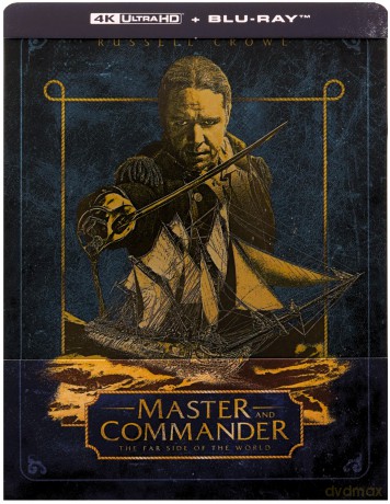 Pan i władca: Na krańcu świata (Master And Commander - The Far Side Of The World) (steelbook) [Blu-Ray 4K]+[Blu-Ray]