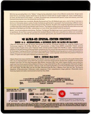 The Good The Bad And The Ugly (Dobry, zły i brzydki) [2xBlu-Ray 4K]+[Blu-Ray]