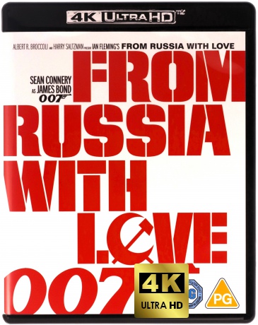 007 James Bond From Russia With Love (Pozdrowienia z Rosji) [Blu-Ray 4K]