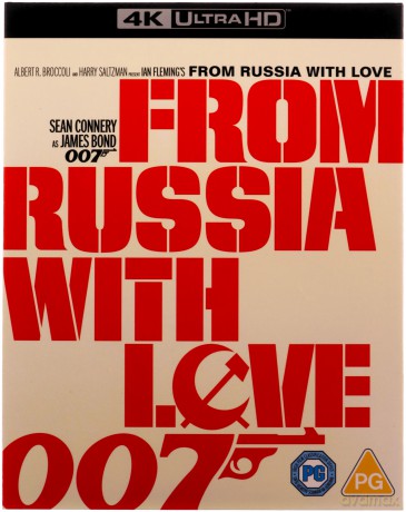 007 James Bond From Russia With Love (Pozdrowienia z Rosji) [Blu-Ray 4K]