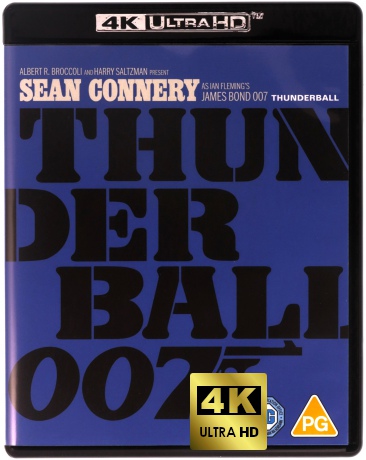007 James Bond Thunderball (Operacja 'Piorun') [Blu-Ray 4K]