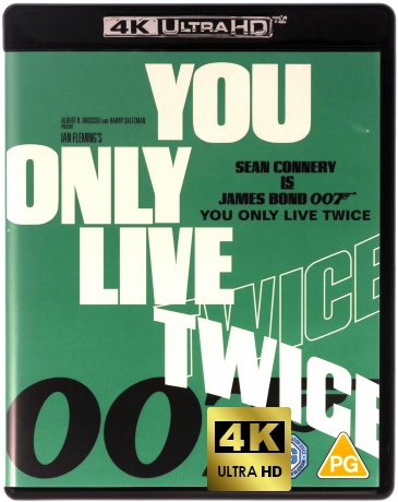 007 James Bond You Only Live Twice (Żyje się tylko dwa razy) [Blu-Ray 4K]