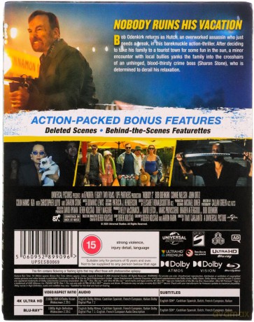 Nobody 2 (Limited) (steelbook) (Nikt 2) [Blu-Ray 4K]+[Blu-Ray]