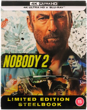 Nobody 2 (Limited) (steelbook) (Nikt 2) [Blu-Ray 4K]+[Blu-Ray]