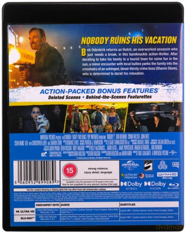 Nobody 2 [Blu-Ray 4K]+[Blu-Ray]