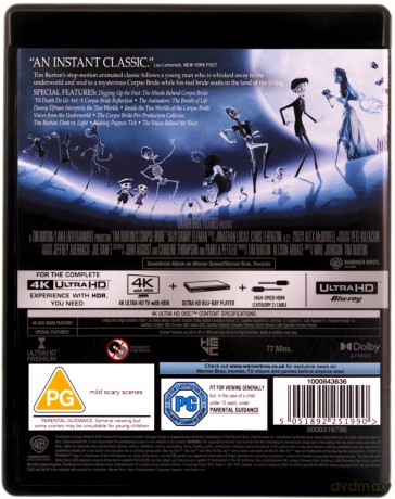 Corpse Bride (Gnijąca panna młoda) [Blu-Ray 4K]