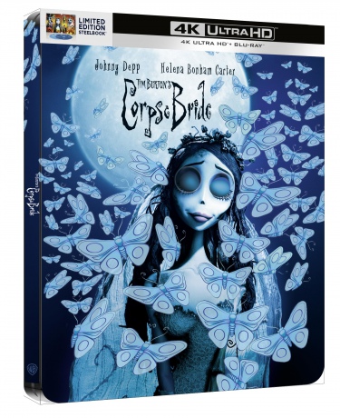 Corpse Bride (Gnijąca panna młoda) (Limited) (steelbook) [Blu-Ray 4K]+[Blu-Ray]