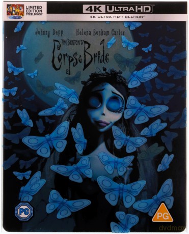 Corpse Bride (Gnijąca panna młoda) (Limited) (steelbook) [Blu-Ray 4K]+[Blu-Ray]