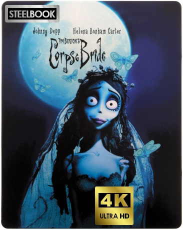 Corpse Bride (Gnijąca panna młoda) (Limited) (steelbook) [Blu-Ray 4K]+[Blu-Ray]