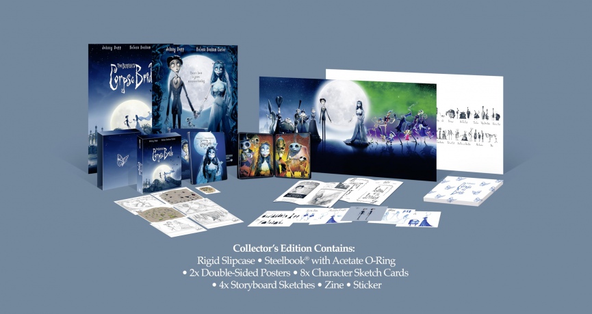 Corpse Bride (Limited Collectors Edition) (steelbook) (Gnijąca panna młoda) [Blu-Ray 4K]+[Blu-Ray]