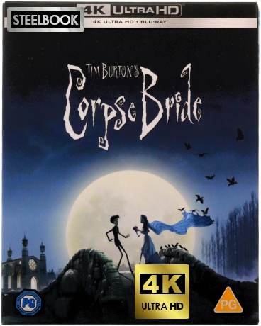 Corpse Bride (Limited Collectors Edition) (steelbook) (Gnijąca panna młoda) [Blu-Ray 4K]+[Blu-Ray]