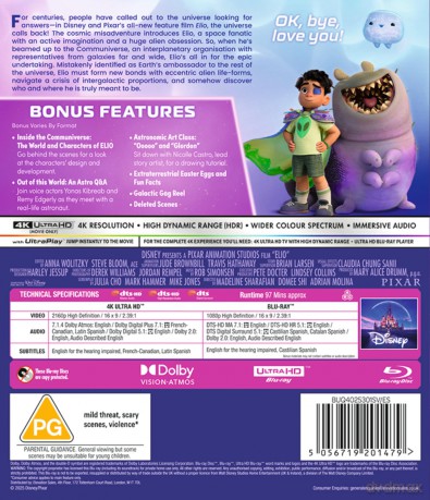 Elio [Blu-Ray 4K]+[Blu-Ray]