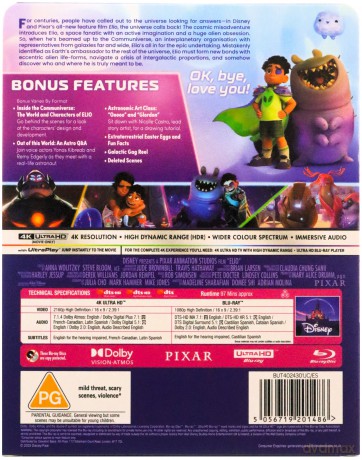 Elio (Limited) (steelbook) [Blu-Ray 4K]+[Blu-Ray]