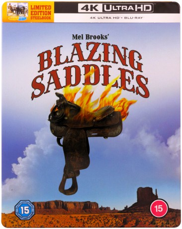 Blazing Saddles (Limited) (steelbook) (Płonące siodła) [Blu-Ray 4K]