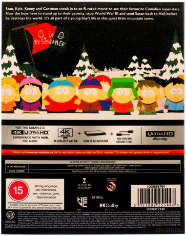 South Park - Bigger Longer Uncut (Miasteczko South Park) [Blu-Ray 4K]