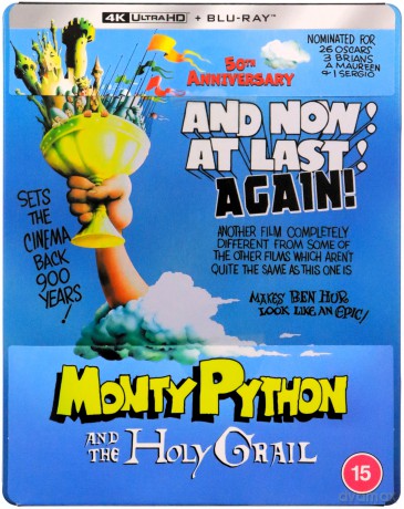 Monty Python And The Holy Grail (Monty Python i Święty Graal) (steelbook) [Blu-Ray 4K]+[Blu-Ray]