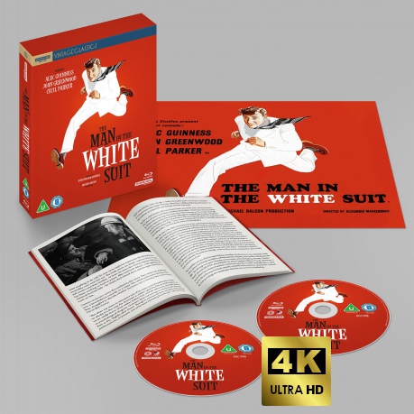 The Man In The White Suit Limited Collectors Edition (Człowiek w białym ubraniu) [Blu-Ray 4K]+[Blu-Ray]