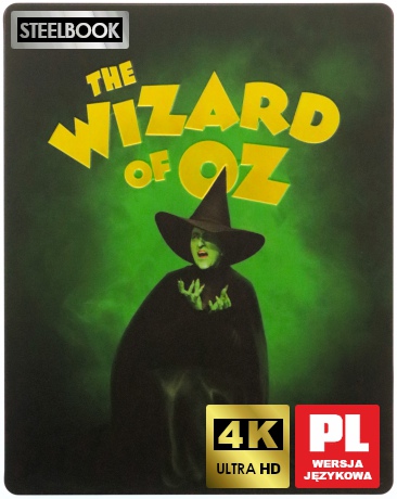 Czarnoksiężnik z Oz (The Wizard Of Oz) (steelbook) [Blu-Ray 4K]+[Blu-Ray]