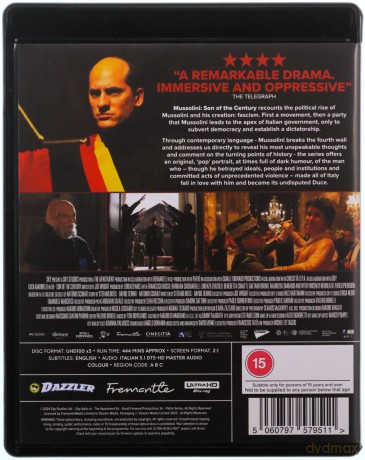 Mussolini - Son Of The Century (M - Syn stulecia) [3xBlu-Ray 4K]