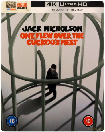 One Flew Over The Cuckoos Nest (Lot nad kukułczym gniazdem) (steelbook) [Blu-Ray 4K]+[Blu-ray]
