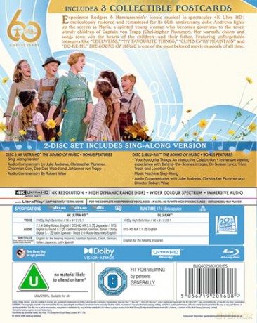 The Sound Of Music (Dźwięki muzyki) (steelbook) [Blu-Ray 4K]