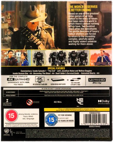 Fallout Season 1 [3xBlu-Ray 4K]