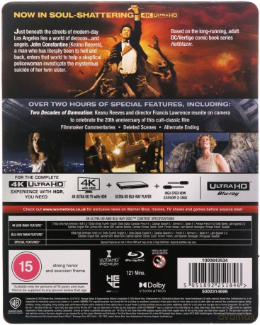 Constantine Limited (steelbook) [Blu-Ray 4K]+[Blu-Ray]