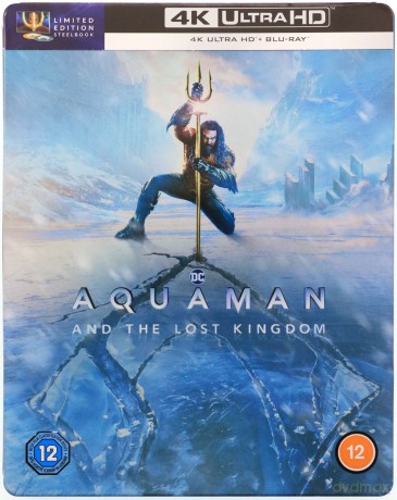 Aquaman 2 - Aquaman And The Lost Kingdom (Aquaman i zaginione królestwo) (Limited) (steelbook) [Blu-Ray 4K]+[Blu-Ray]
