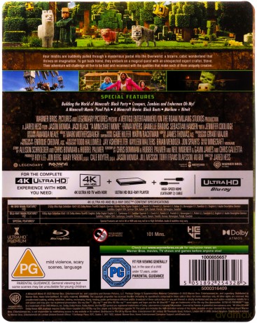 A Minecraft Movie (Limited) (Portal) (steelbook) [Blu-Ray 4K]