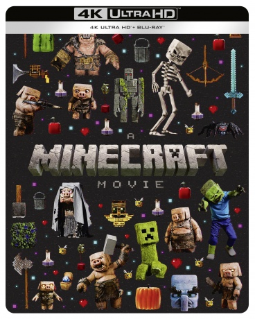 A Minecraft Movie Limited (Minecraft: Film) Collectors Edition (steelbook) [Blu-Ray 4K]+[Blu-ray]