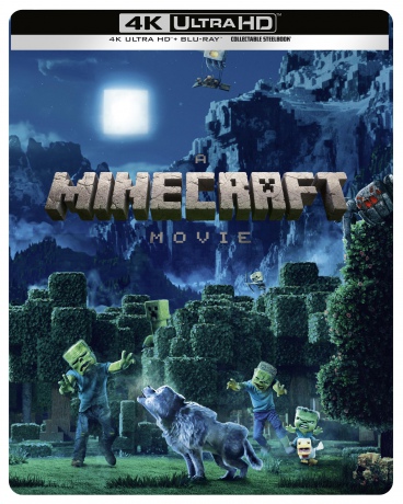 A Minecraft Movie (Minecraft: Film) (Limited) (Night/Day) (steelbook) [Blu-Ray 4K]+[Blu-ray]