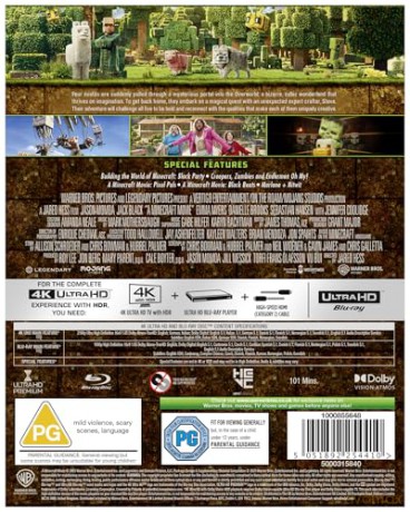 A Minecraft Movie (Minecraft: Film) (Limited) (Night/Day) (steelbook) [Blu-Ray 4K]+[Blu-ray]