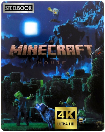A Minecraft Movie (Minecraft: Film) (Limited) (Night/Day) (steelbook) [Blu-Ray 4K]+[Blu-ray]