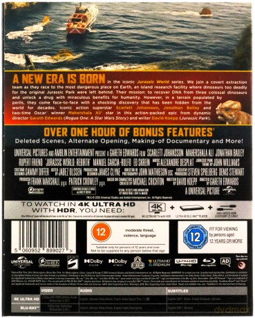 Jurassic World - Rebirth (Jurassic World: Odrodzenie) [Blu-Ray 4K]+[Blu-Ray]