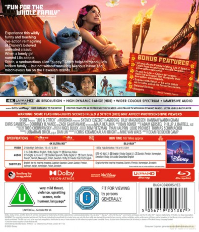 Lilo and Stitch [Blu-Ray 4K]+[Blu-Ray]