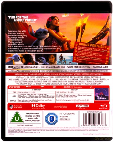 Lilo and Stitch [Blu-Ray 4K]+[Blu-Ray]