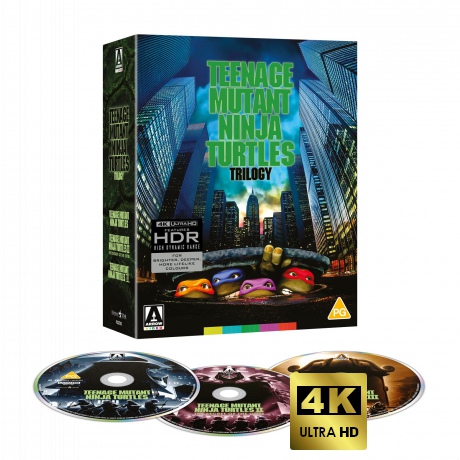 Teenage Mutant Ninja Turtles (Wojownicze Żółwie Ninja)  Movie Collection [3xBlu-Ray 4K]