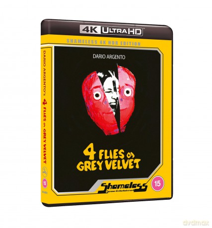 Four Flies On Grey Velvet Limited (Cztery muchy na szarym aksamicie) Collectors Edition [Blu-Ray 4K]