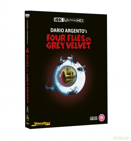 Four Flies On Grey Velvet Limited (Cztery muchy na szarym aksamicie) Collectors Edition [Blu-Ray 4K]