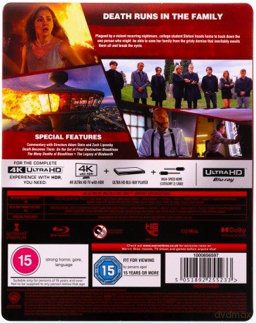 Final Destination 6 - Bloodlines (Oszukać przeznaczenie: Więzy krwi) Limited (steelbook) [Blu-Ray 4K]+[Blu-Ray]