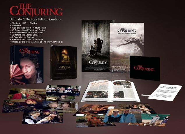 The Conjuring Limited Collectors Edition (Obecność) (steelbook) [Blu-Ray 4K]
