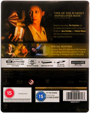The Conjuring (Obecność) (steelbook) [Blu-Ray 4K]