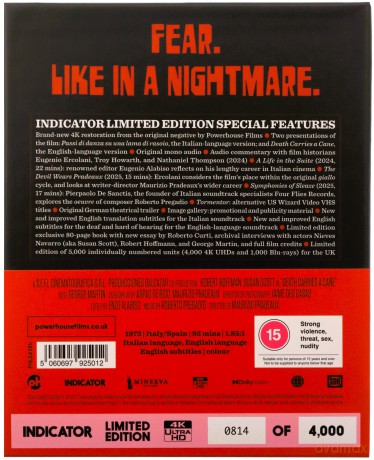 Death Carries A Cane (Limited) [Blu-Ray 4K]