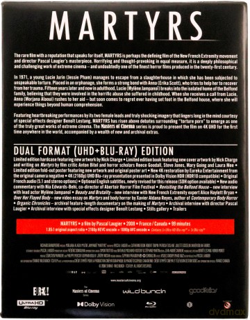 Martyrs (Martyrs: Skazani na strach) Limited [Blu-Ray 4K]+[Blu-Ray]