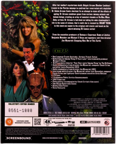 The Return Of The Swamp Thing (Powrót potwora z bagien) [Blu-Ray 4K]