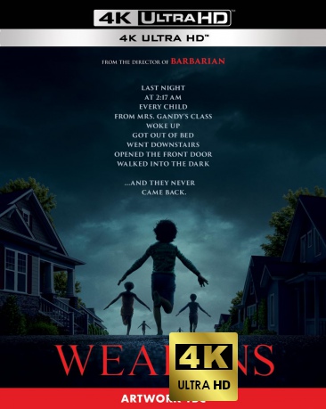 Weapons (Zniknięcia) [Blu-Ray 4K]