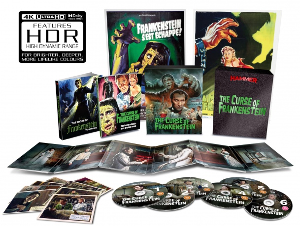The Curse Of Frankenstein (Limited Collectors Edition) [Blu-Ray 4K]+[Blu-Ray]